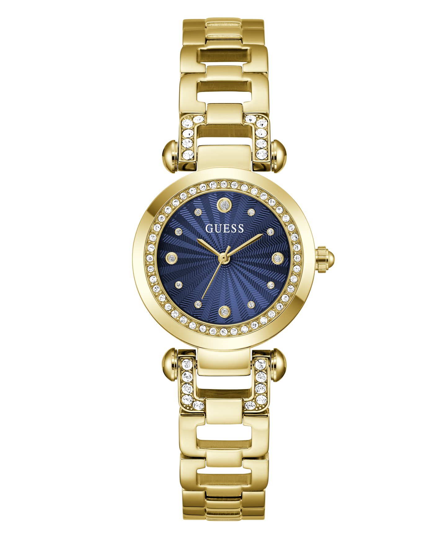 GUESS Ladies Gold-Tone Analogue Watch
