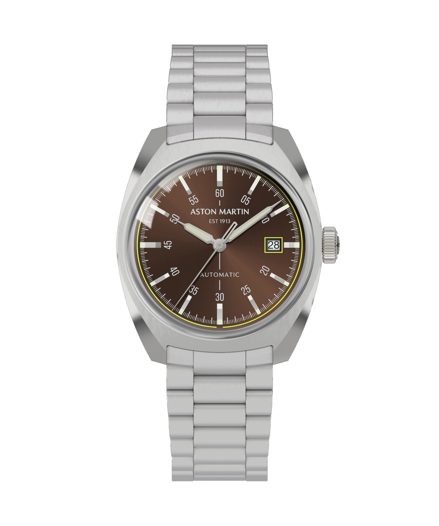TS2 Automatic Light Brown Stainless Steel Bracelet Watch