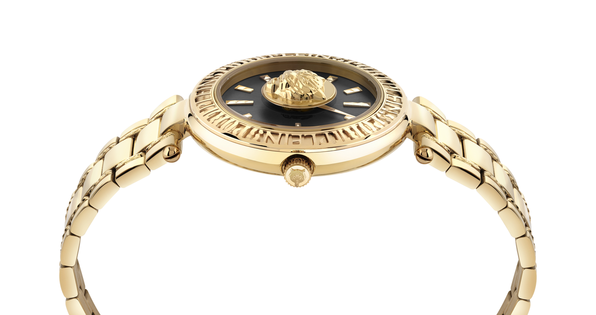 Plein Sport Opium 38mm Gold Tone Analogue Watch