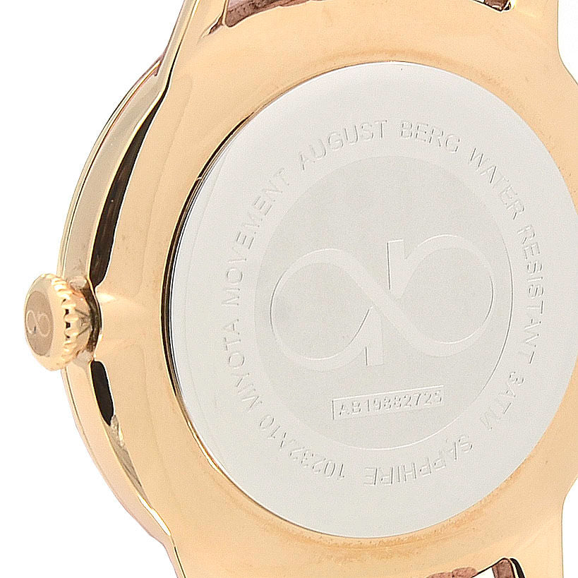 Serenity 40mm Rose Gold Plated Mesh Watch