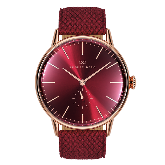 Serenity 40mm Burgundy Watch