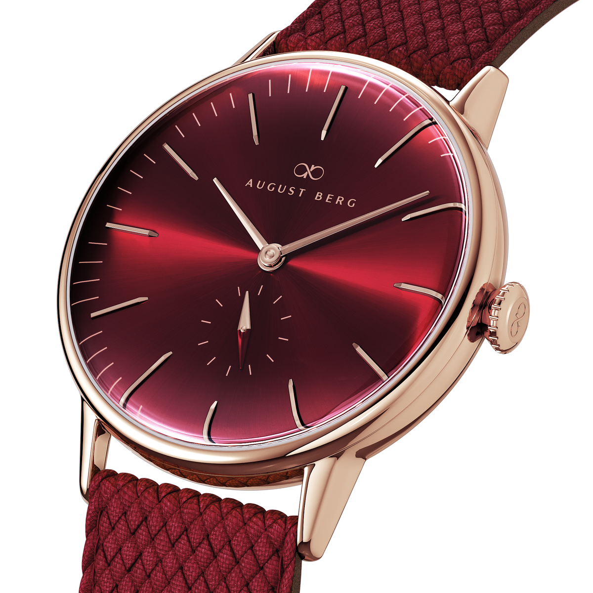Serenity 40mm Burgundy Watch