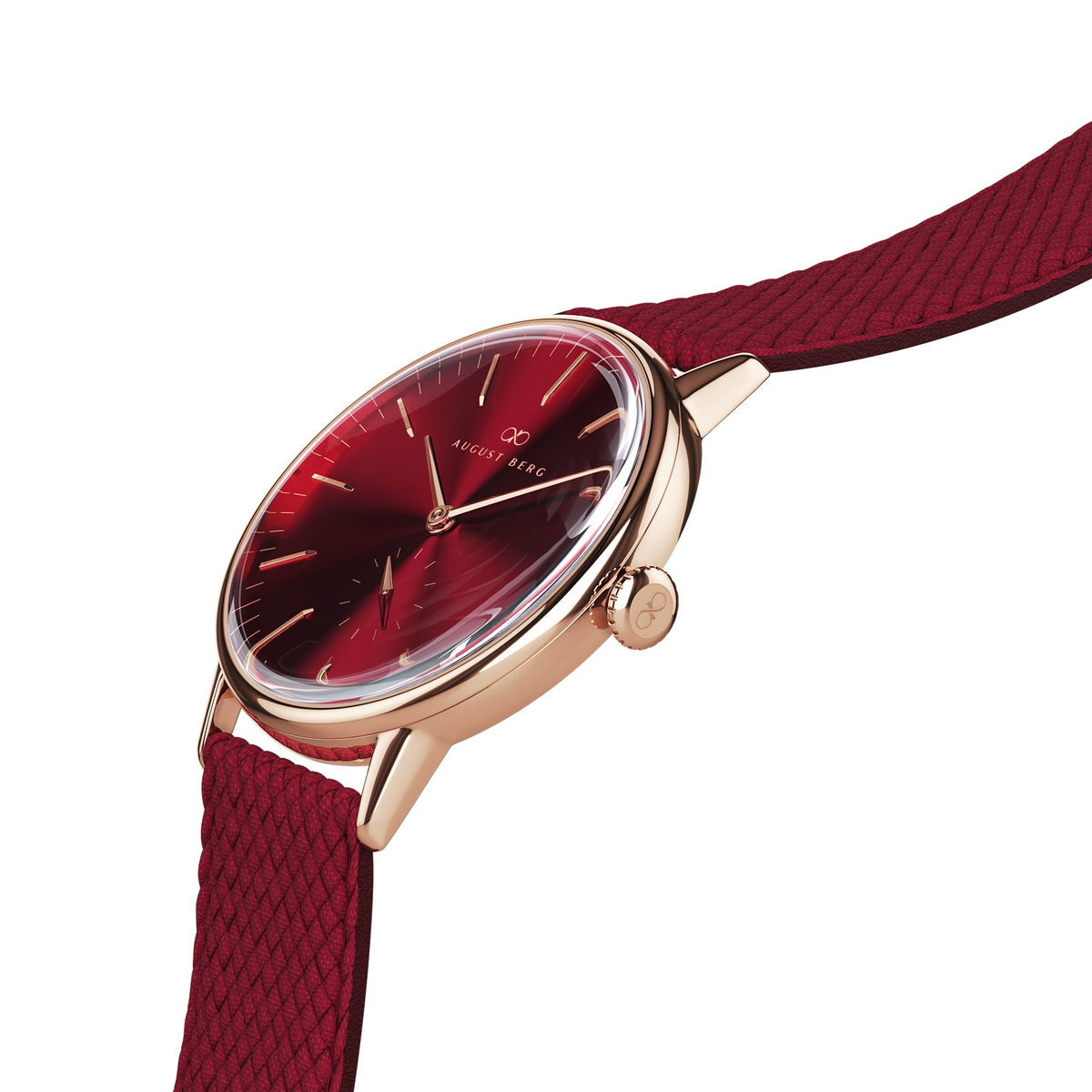 Serenity 40mm Burgundy Watch