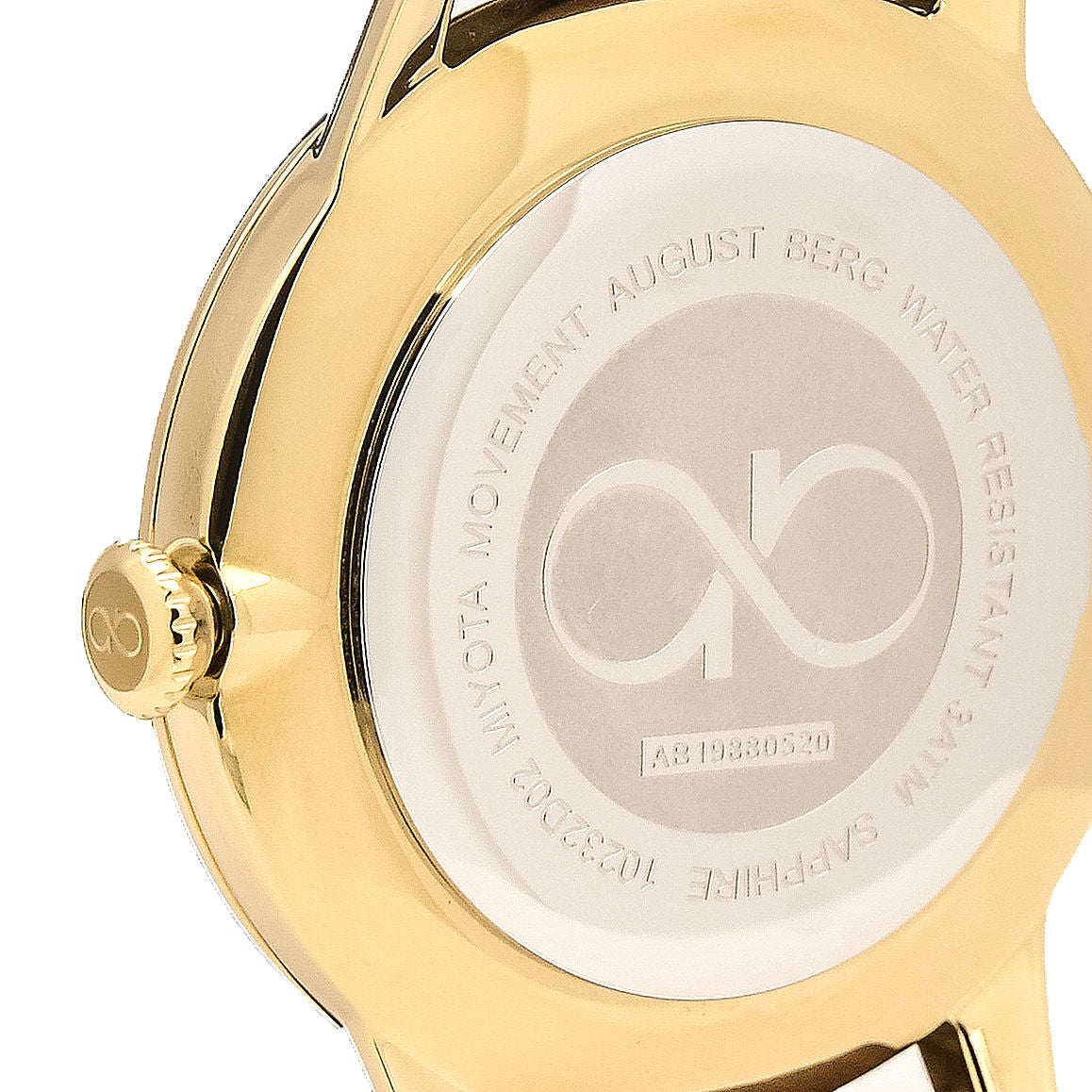 Serenity 40mm Gold Plated Mesh Watch