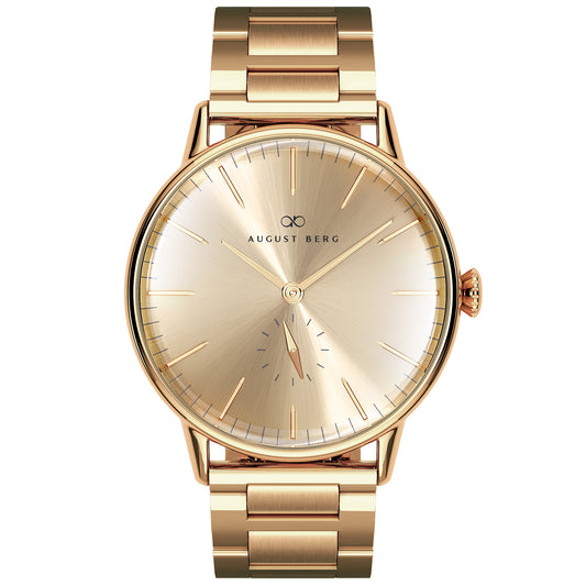 Serenity Link 40mm Champagne Gold Watch