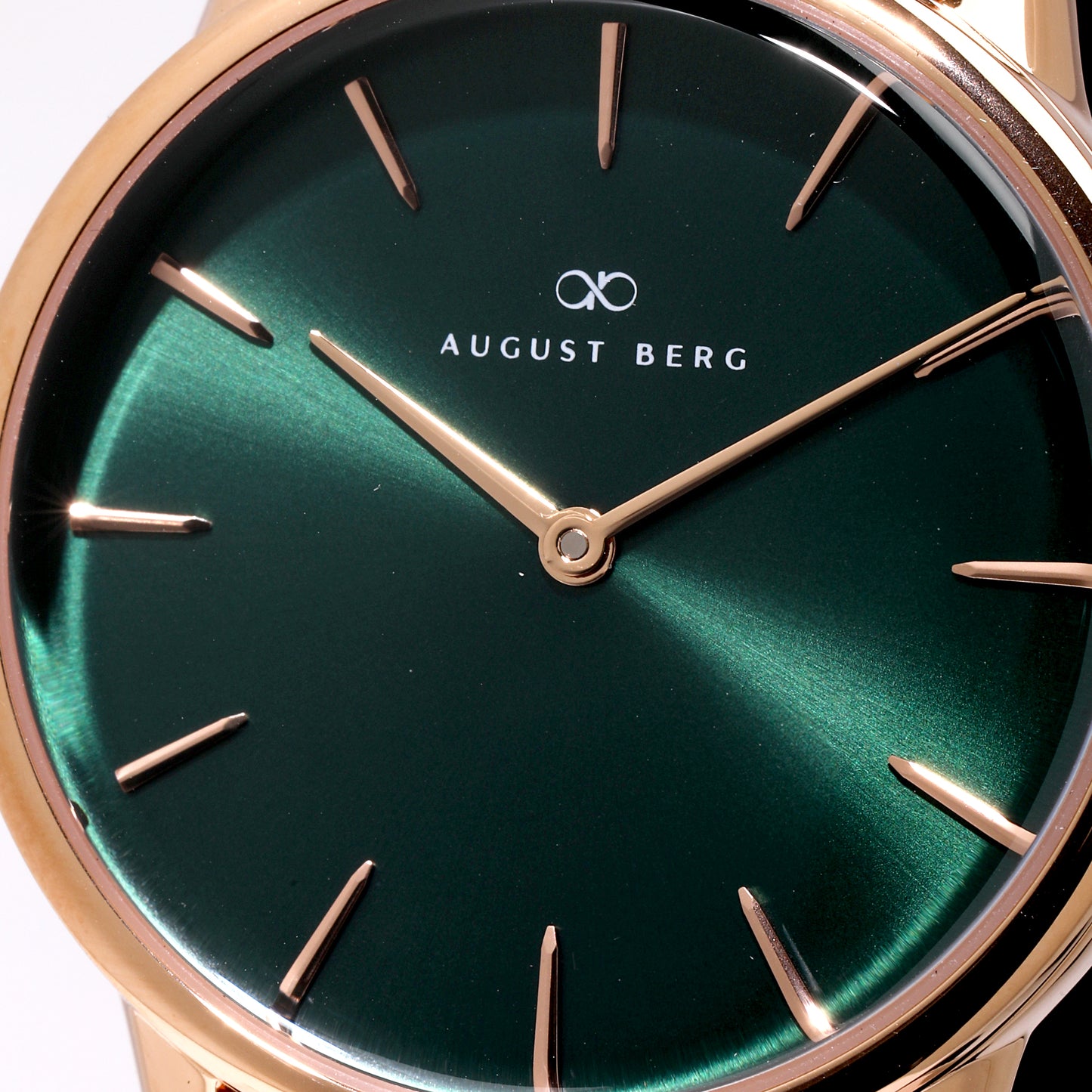 Serenity 32mm Rose Gold Plated Mesh Watch