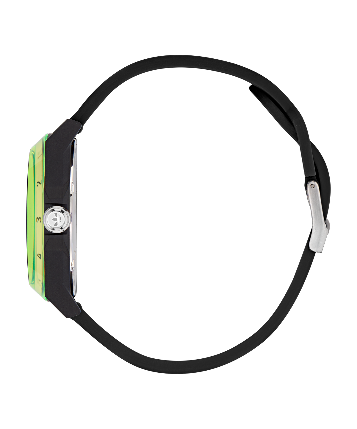 Project Four Solar Yellow Black Resin Watch