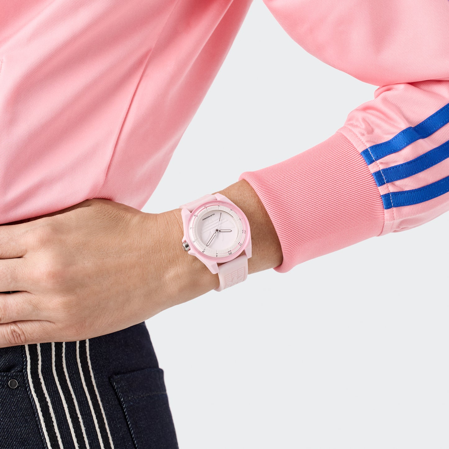 Project Four Solar Pink Resin Watch