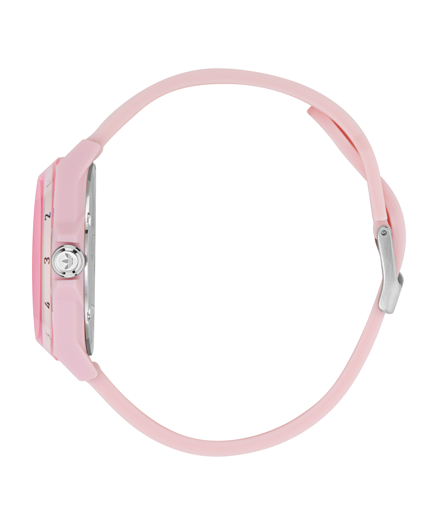Project Four Solar Pink Resin Watch