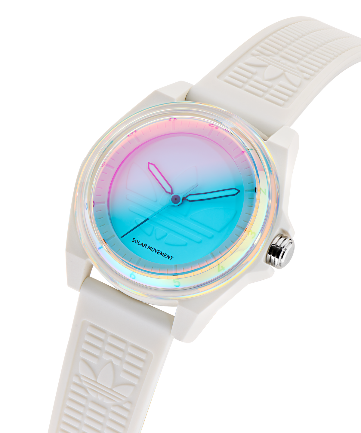 Project Four Solar White Resin Watch