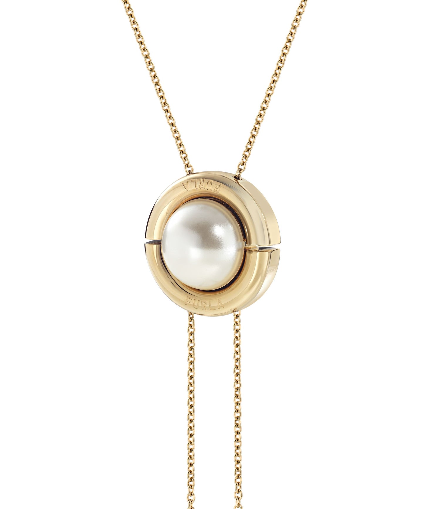 Miasfera Iconic Pearl Gold-Tone Long Necklace