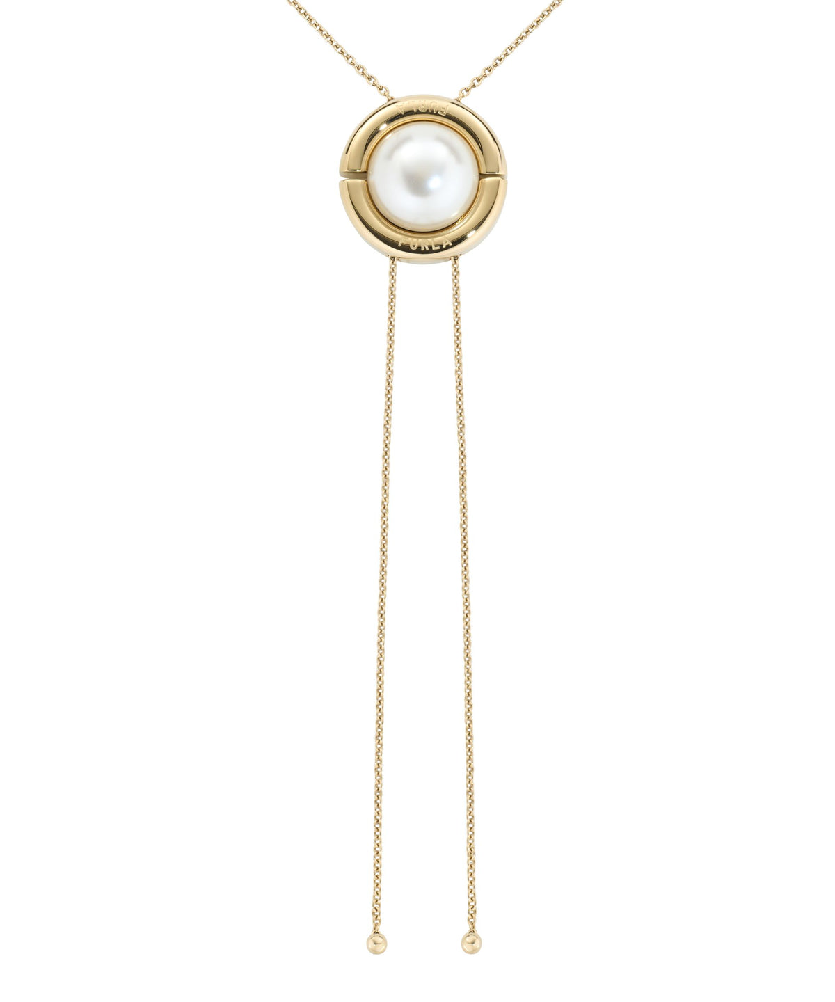 Miasfera Iconic Pearl Gold-Tone Long Necklace