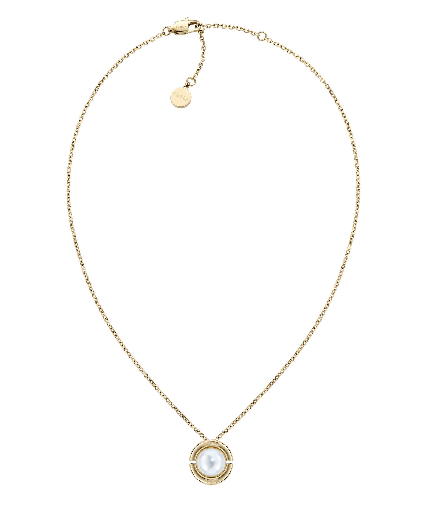 Miasfera Iconic Pearl Gold-Tone Necklace
