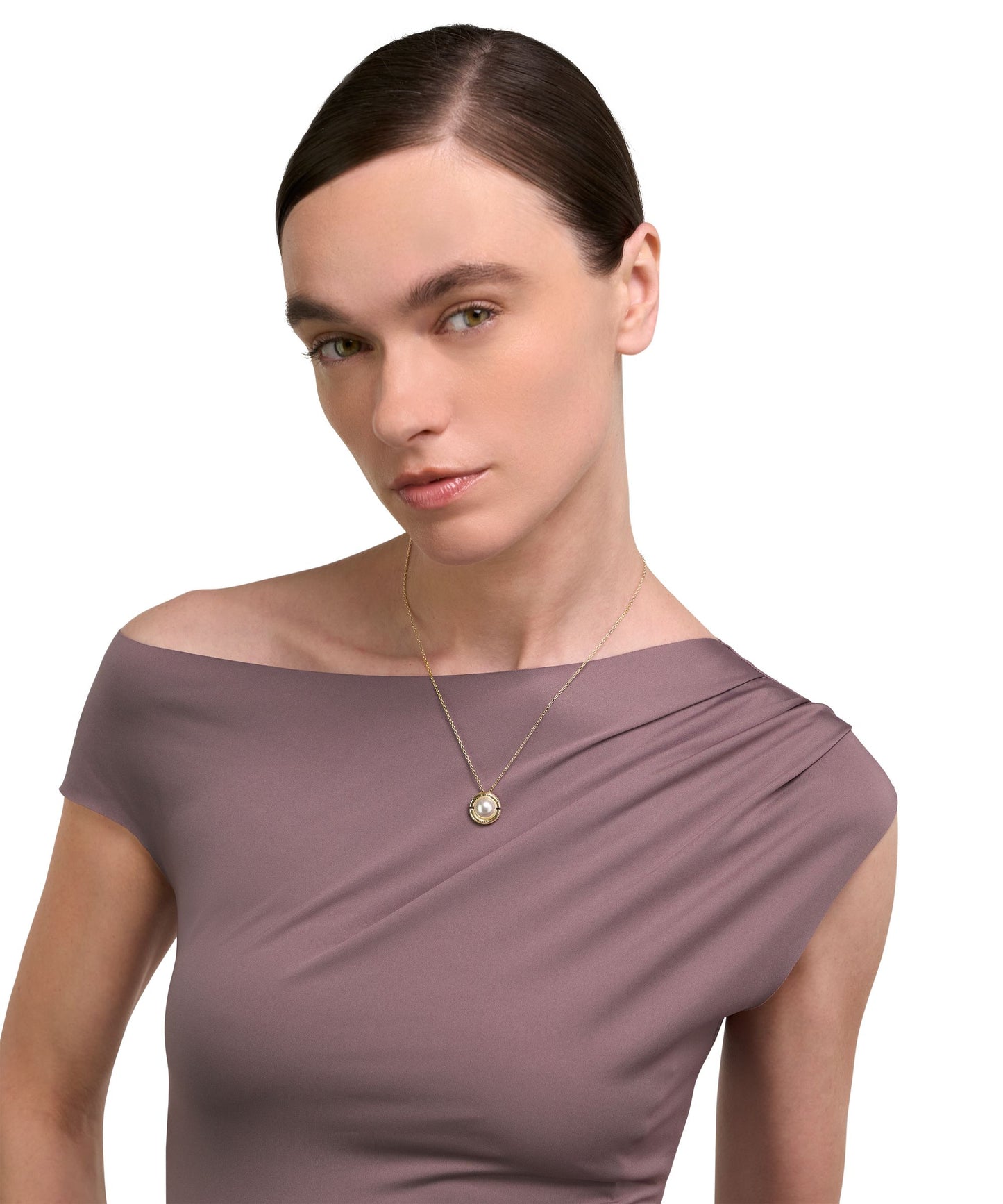 Miasfera Iconic Pearl Gold-Tone Necklace
