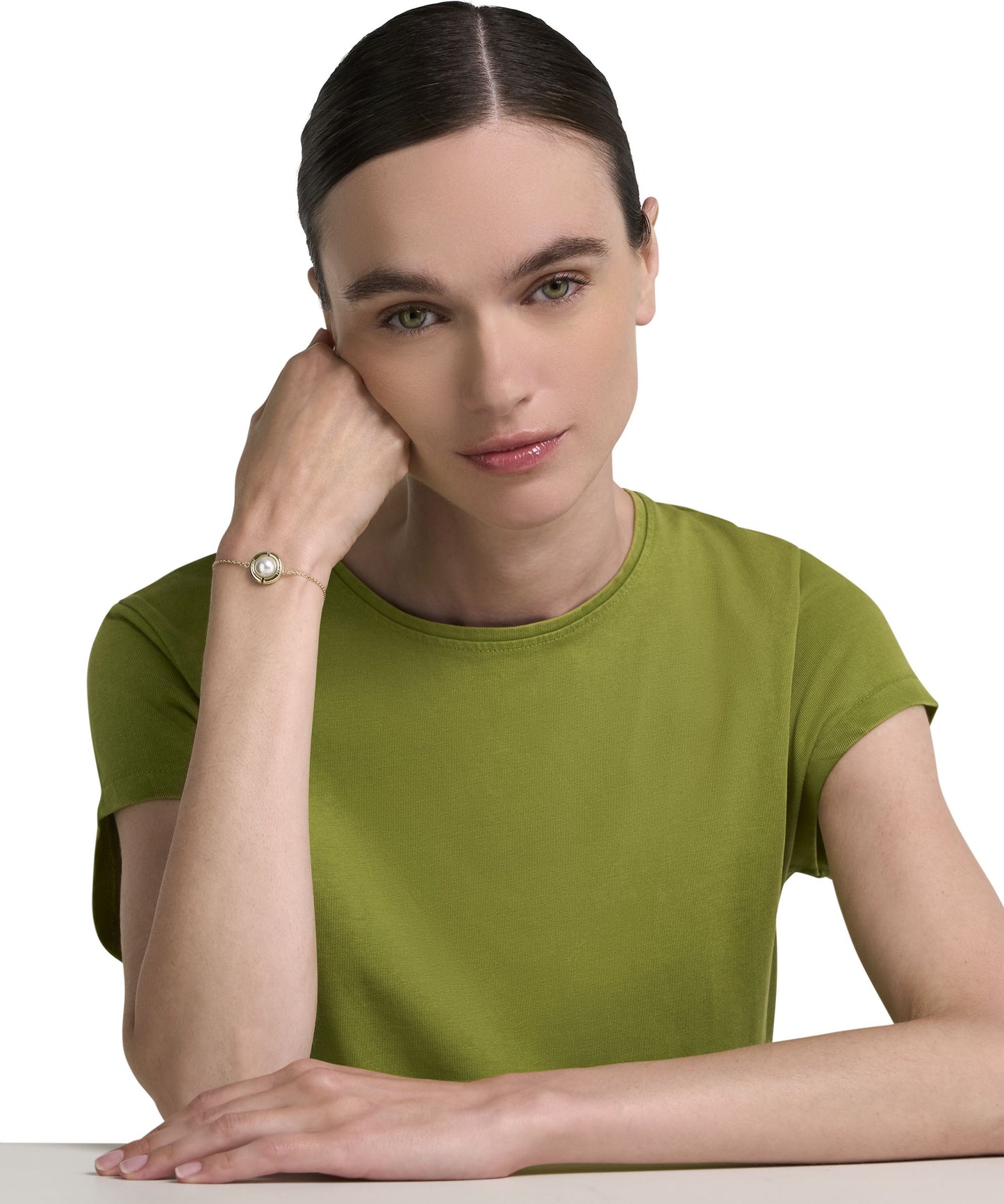 Miasfera Iconic Pearl Gold-Tone Bracelet