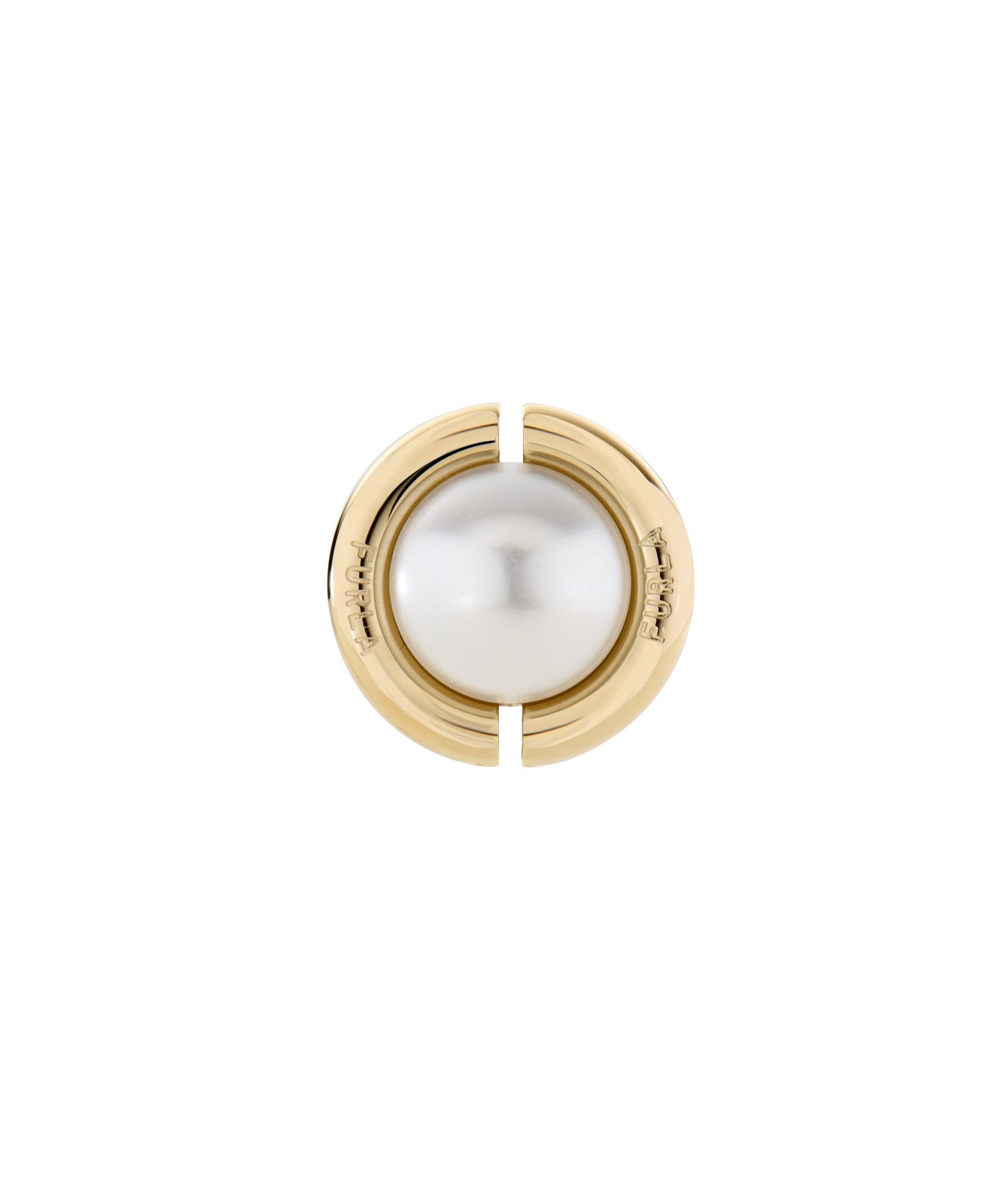 Miasfera Iconic Pearl Gold-Tone Stud Earrings