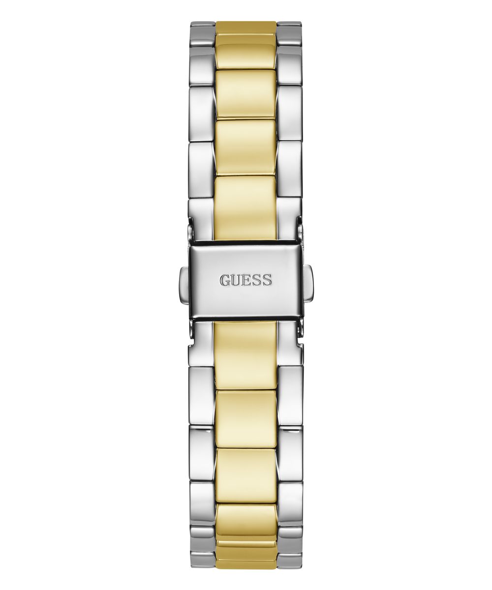 Guess Luna Two Tone & Green Ladies Watch