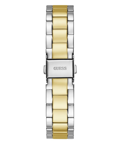 Guess Luna Two Tone & Green Ladies Watch