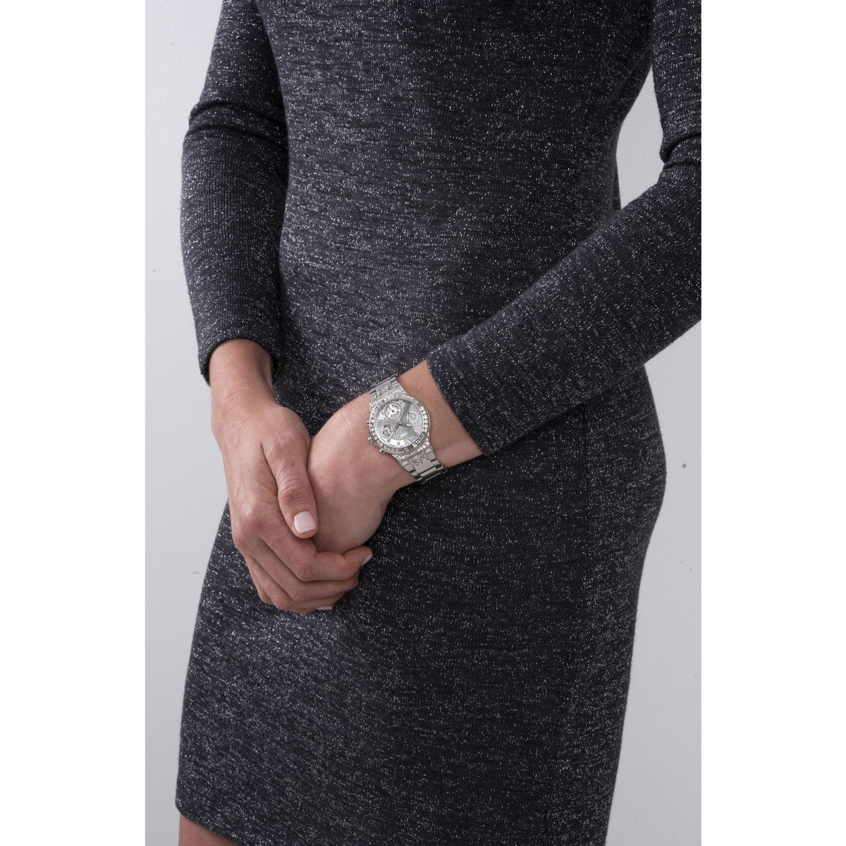 Guess Moonlight Silver Tone