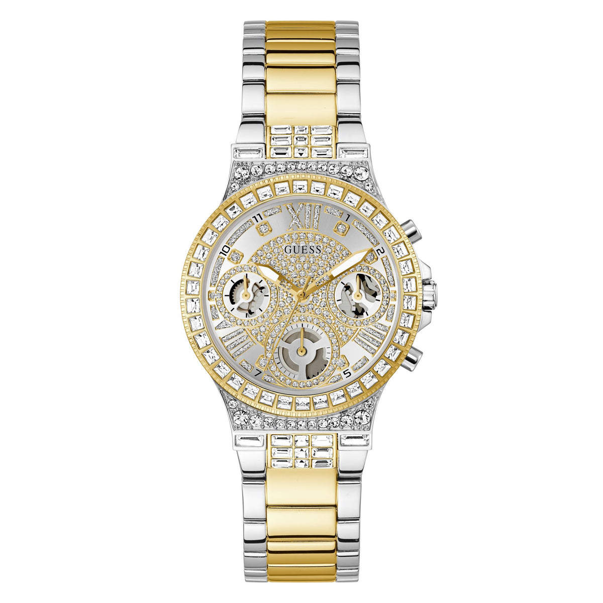Guess Moonlight Ladies 2-Tone Multi-function Watch