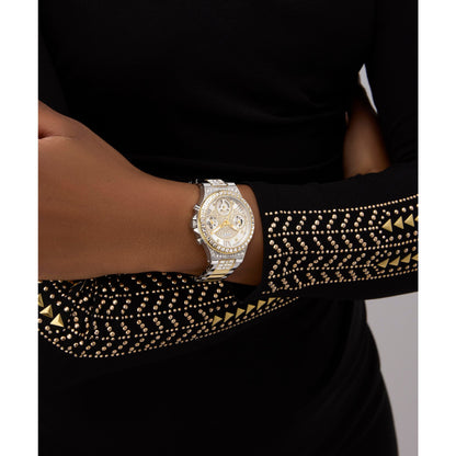 Guess Moonlight Ladies 2-Tone Multi-function Watch
