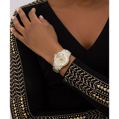 Guess Moonlight Ladies 2-Tone Multi-function Watch