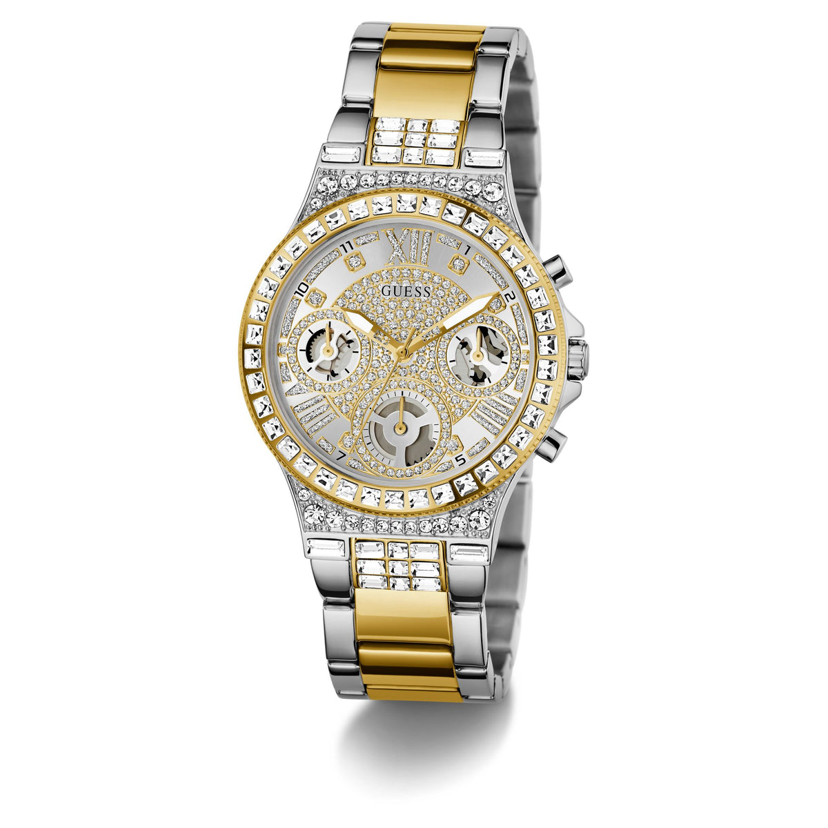 Guess Moonlight Ladies 2-Tone Multi-function Watch