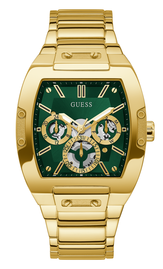 Guess Phoenix Gold Tone & Green