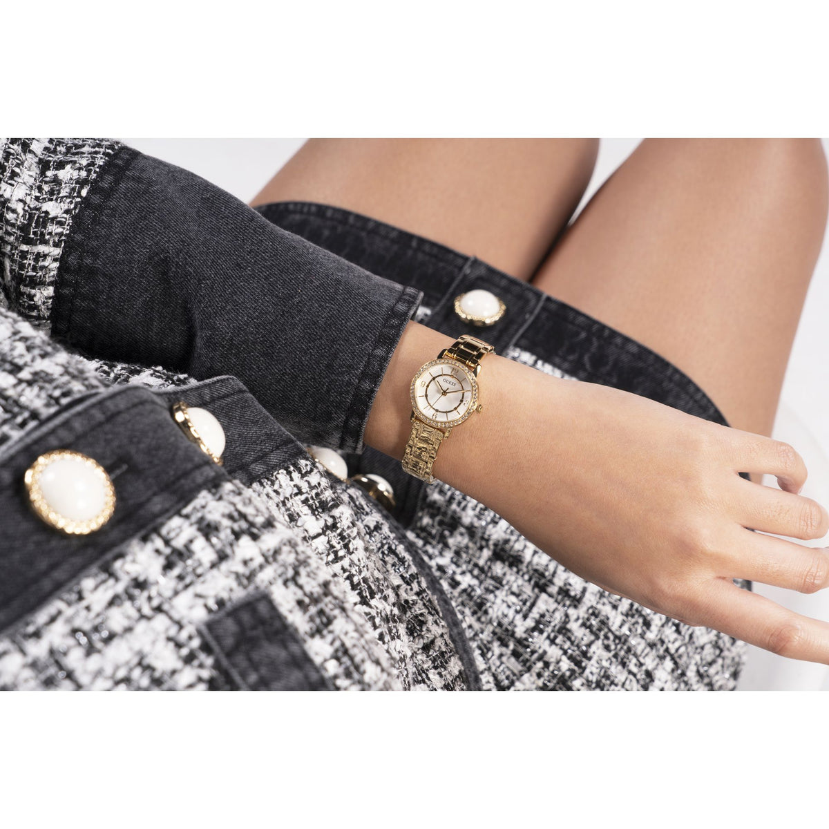 Guess Melody Gold Tone