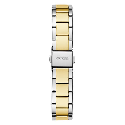 CHARLOTTE Two-Tone 30mm Green Dial with Crystal Bezel Women's Watch