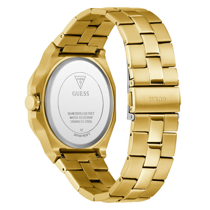 Guess Men's Gold Tone 41.5mm Analogue Watch
