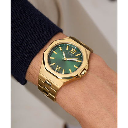 Guess Men's Gold Tone 41.5mm Analogue Watch