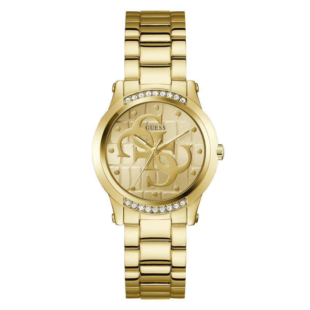 Guess Ladies Gold Tone 36mm Analogue Watch