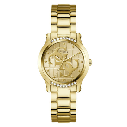 Guess Ladies Gold Tone 36mm Analogue Watch