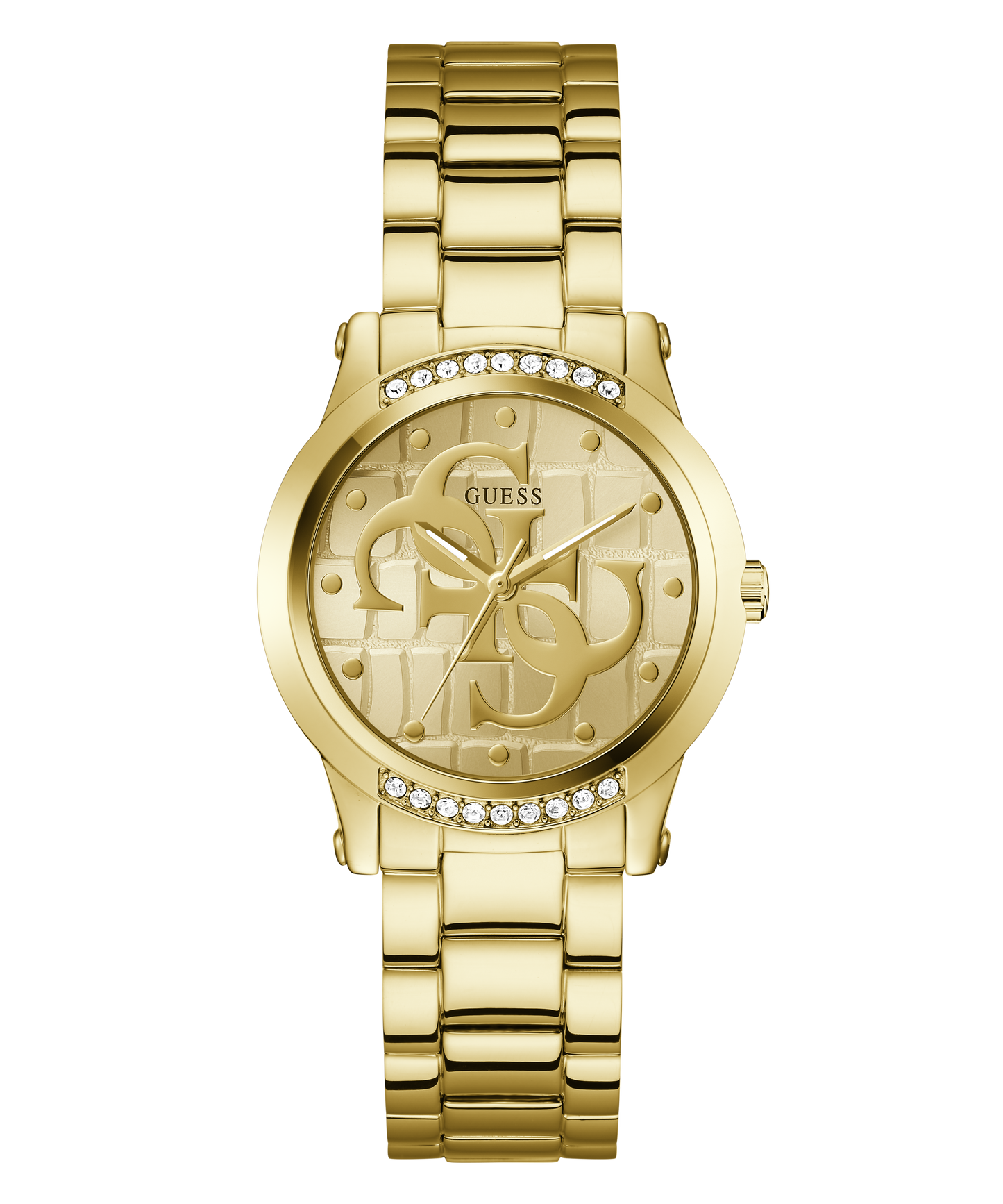 Guess Ladies Gold Tone 36mm Analogue Watch