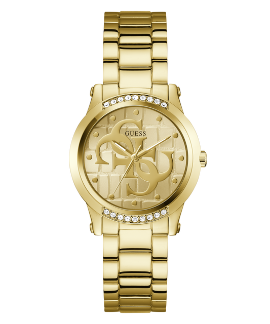 Guess Ladies Gold Tone 36mm Analogue Watch