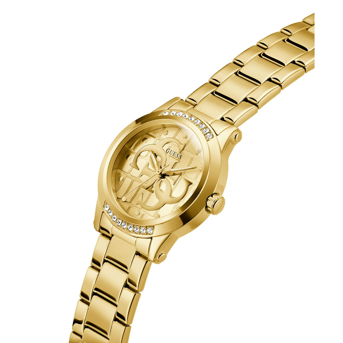 Guess Ladies Gold Tone 36mm Analogue Watch