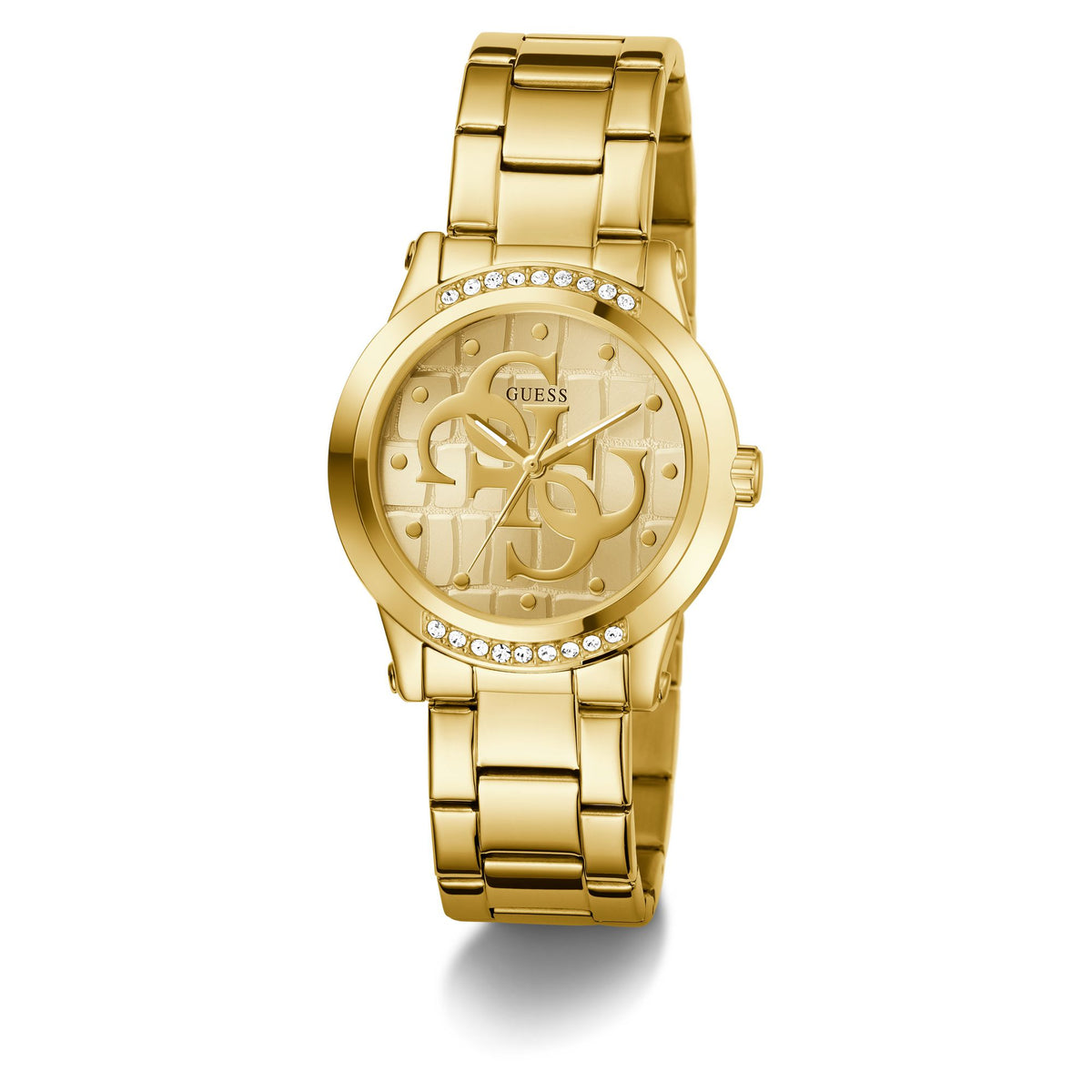 Guess Ladies Gold Tone 36mm Analogue Watch