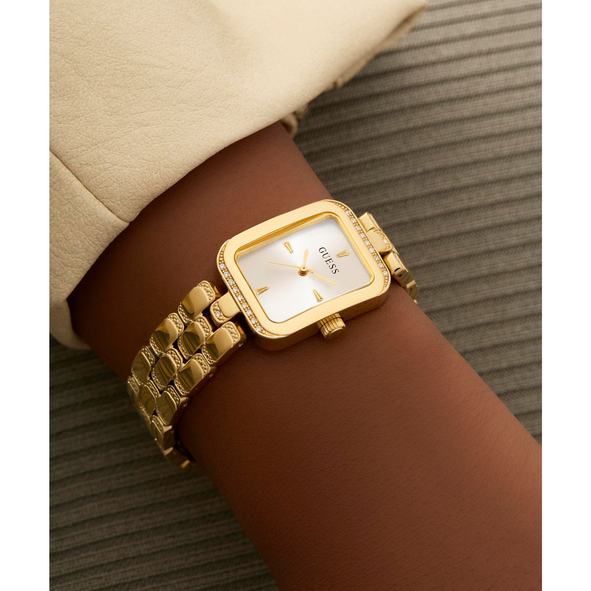 Isla Crystal Gold-tone Watch