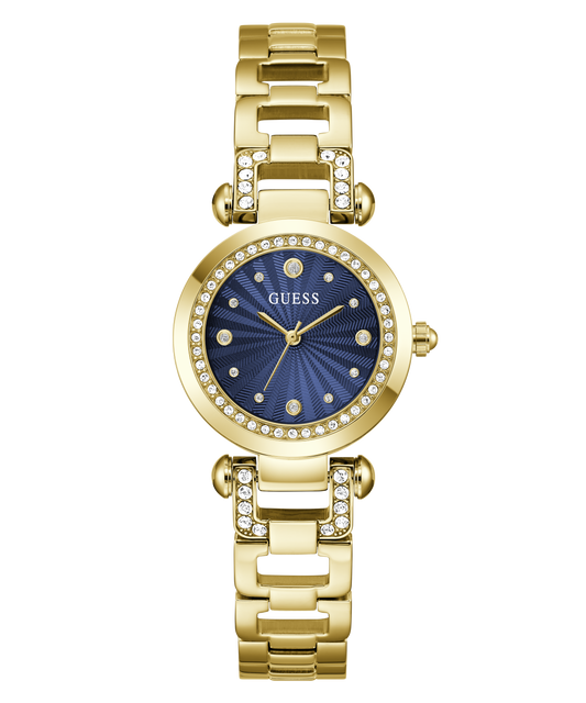 GUESS Ladies Gold-Tone Analogue Watch
