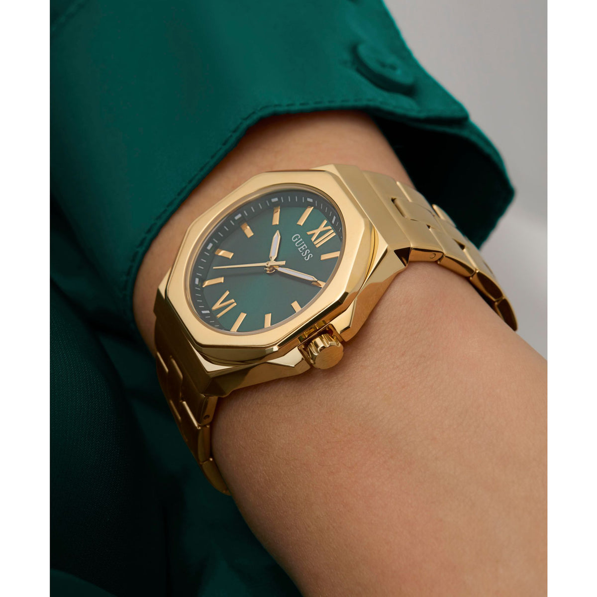 Guess EMPRESS  Ladies Gold Tone Analogue Watch