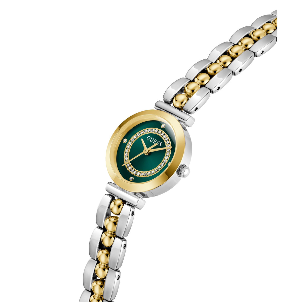 LEENA Two-Tone  Green Dial  Women's Watch