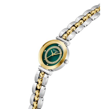 LEENA Two-Tone  Green Dial  Women's Watch