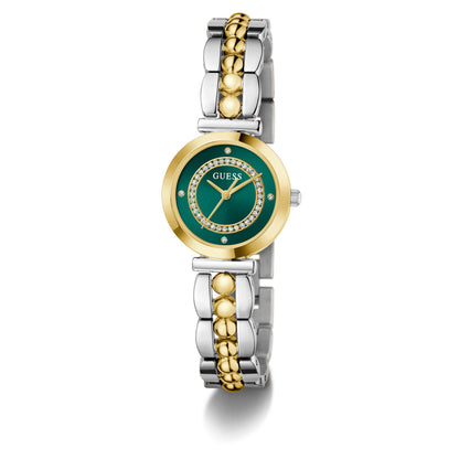 LEENA Two-Tone  Green Dial  Women's Watch