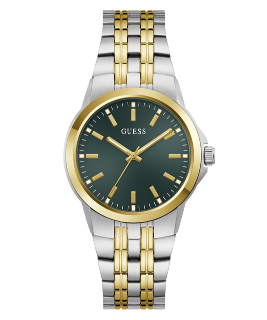 GUESS Mens Two-Tone Analogue Watch