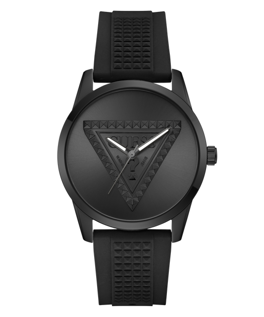 GUESS Mens Black Analogue Watch