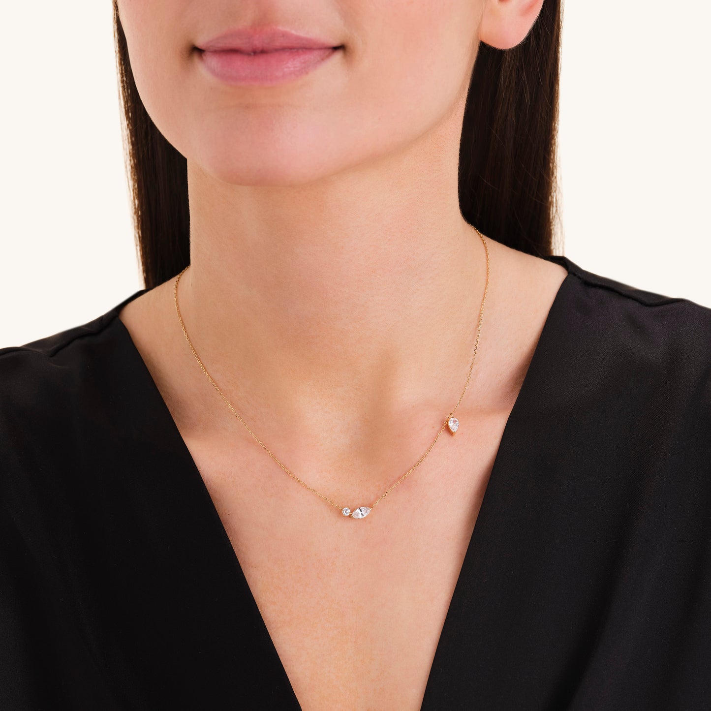 Mix Soft Gold-Tone Necklace
