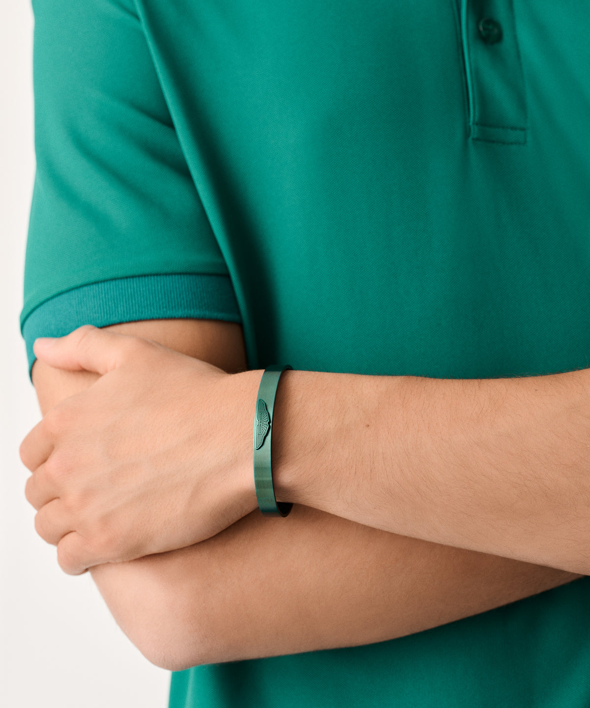 BST IP Green and Podium Green Bangle Bracelet