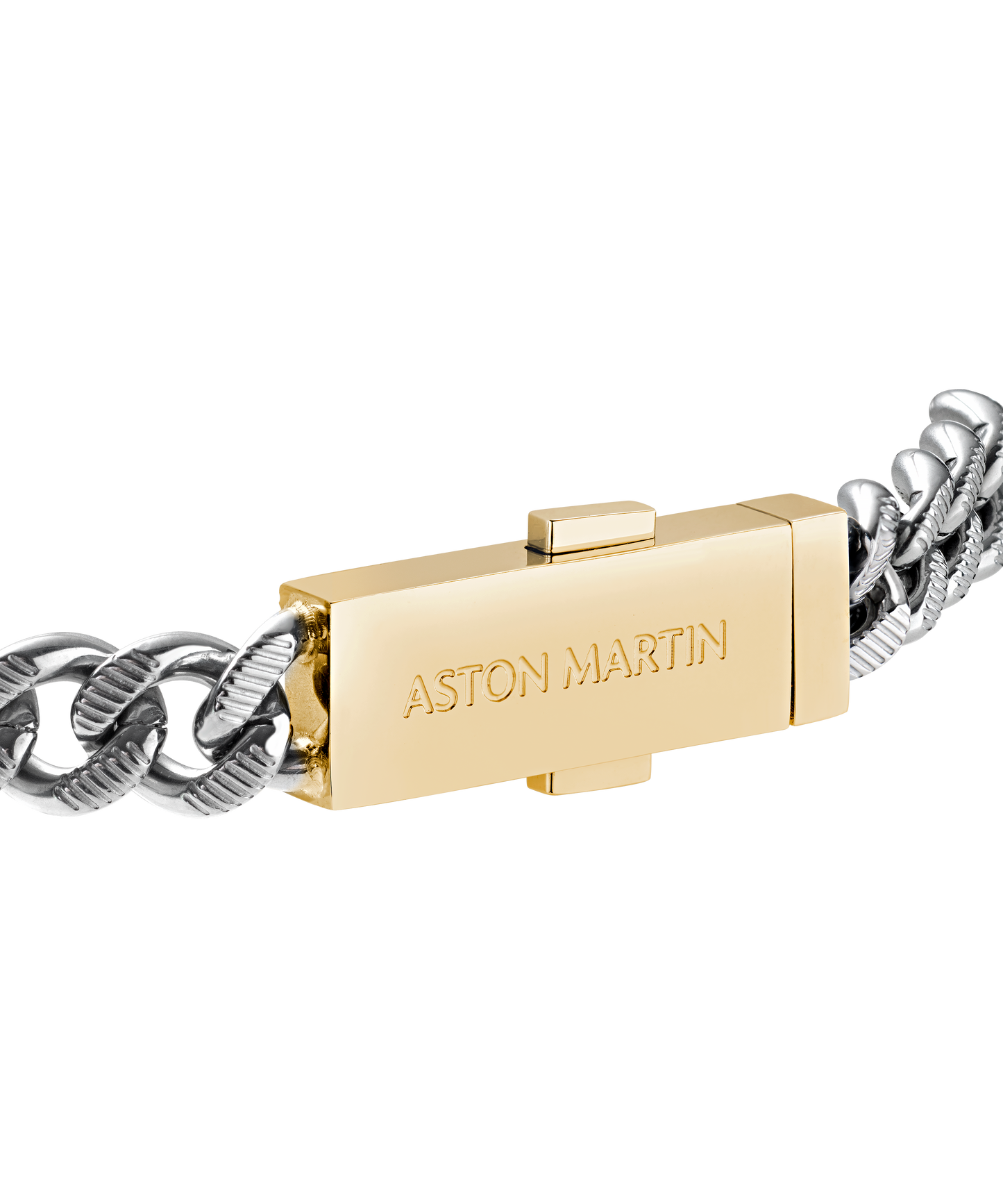 UCD Rhodium & Yellow Gold-Tone Chain Bracelet