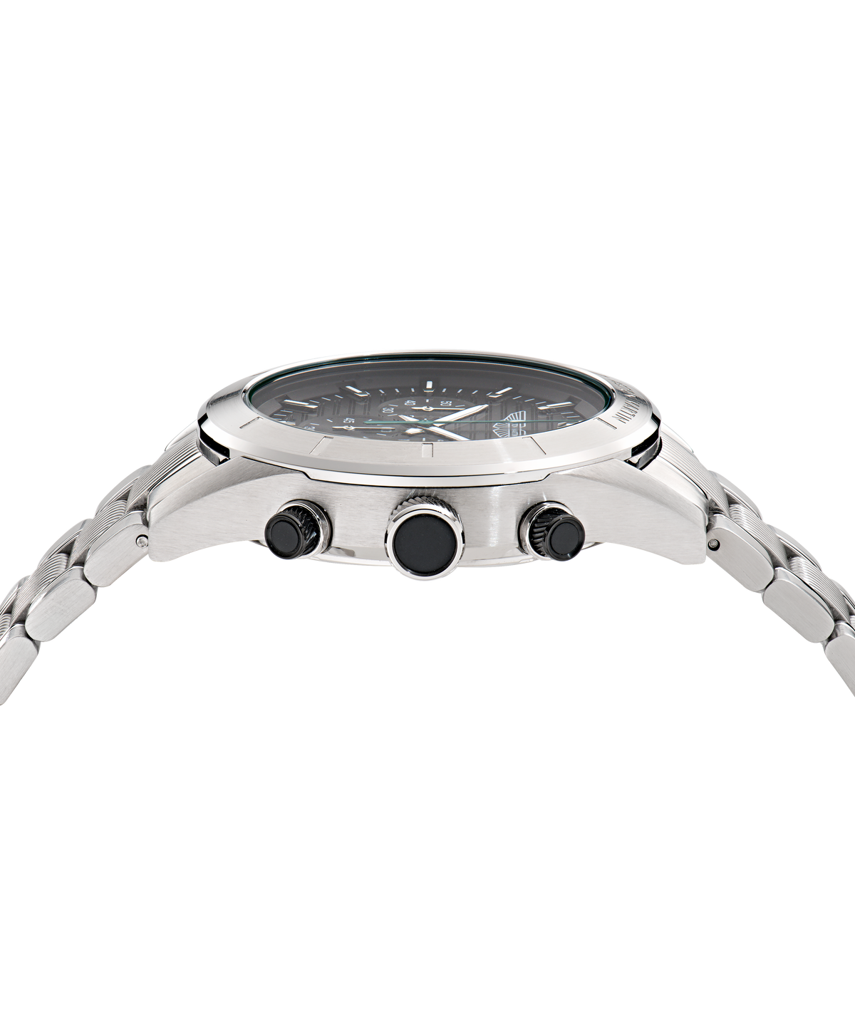 BST Black Steel Bracelet and Black Silicone Strap Box Set